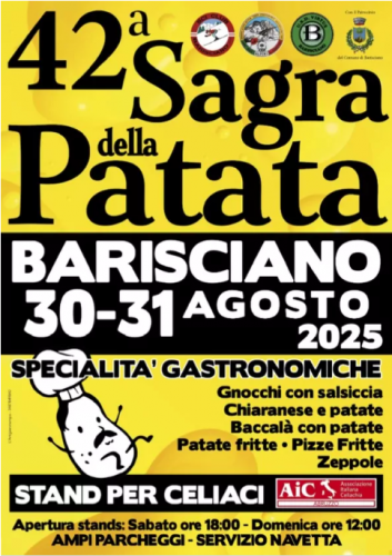42ª edizione 2025 – Sagra della Patata