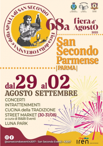 68ª edizione 2025 – Fiera della Fortanina e della Spalla