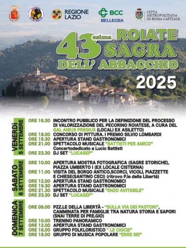 43ª edizione 2025 – Sagra dell’Abbacchio