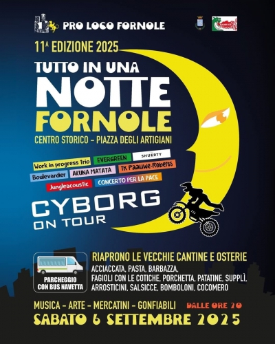 11ª edizione 2025 – Tutto in una Notte Fornole