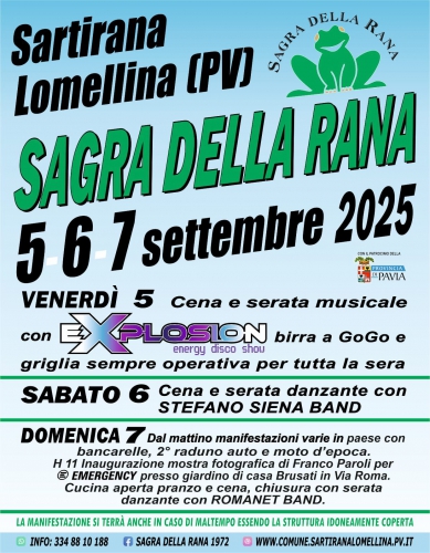 Sagra della Rana 2025