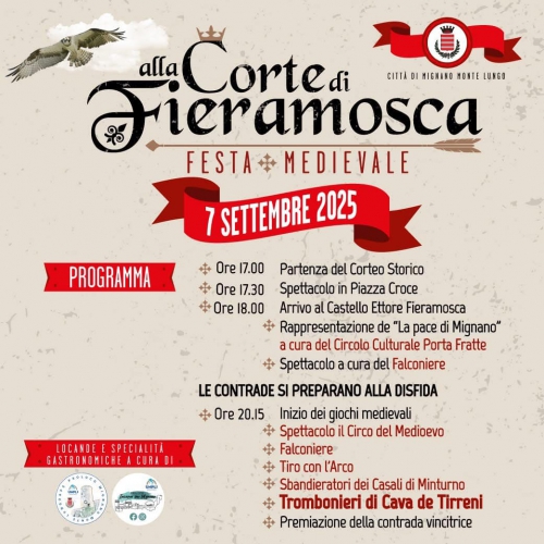 Alla Corte di Fieramosca – Festa Medievale 2025