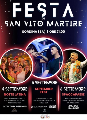 Festa di San Vito Martire 2025