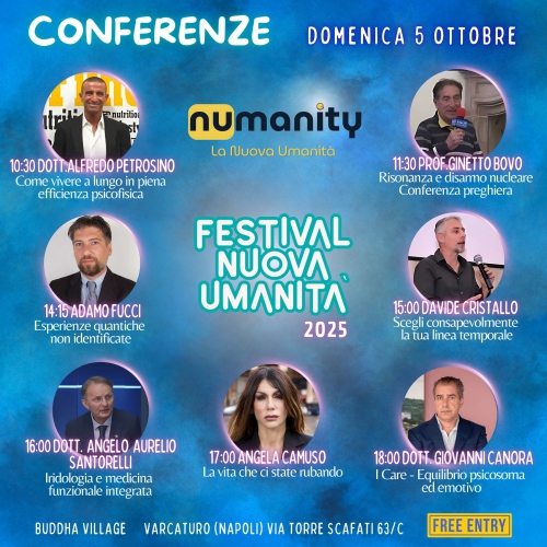 Festival Nuova Umanità 2025