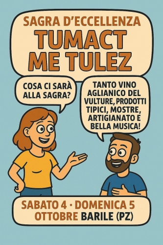 Sagra d’Eccellenza Tumact Me Tulez 2025