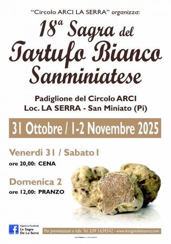 Sagra del Tartufo Bianco Sanminiatese 2025