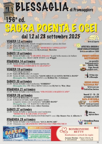 Sagra Poenta e Osei 2025