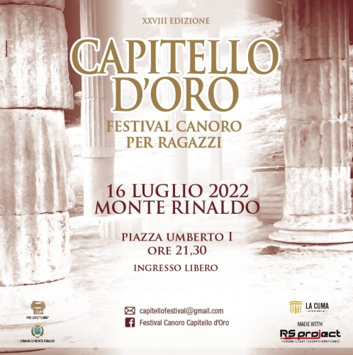 Capitello d'Oro - Festival Canoro per Ragazzi