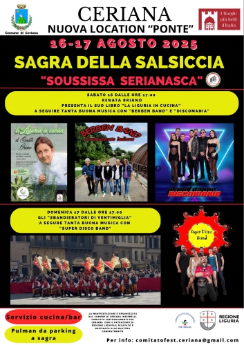 Sagra della Salsiccia di Ceriana 2025