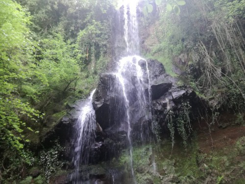 Il Sentiero dei mulini con la cascata