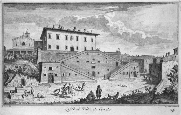 Villa Medicea- Foto storica