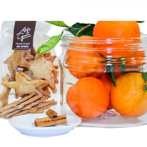  Foto Biscotti arancia e cannella 200g