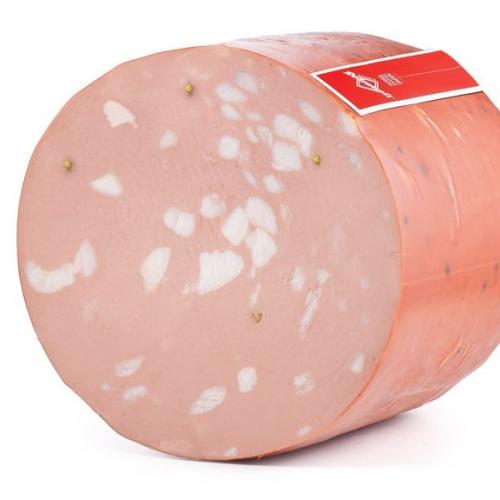  Foto Mortadella Bologna BIO con pistacchi metà 3,5kg
