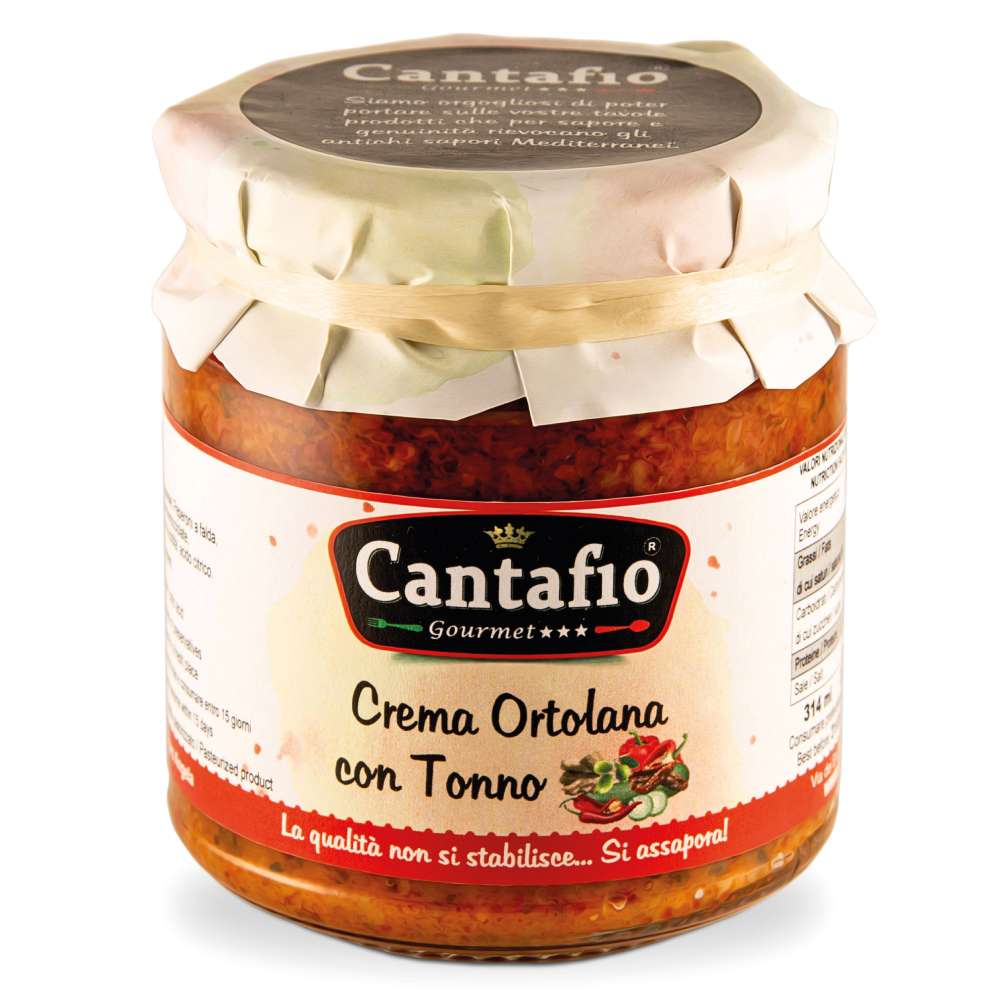  Foto Crema Ortolana con Tonno - 280g