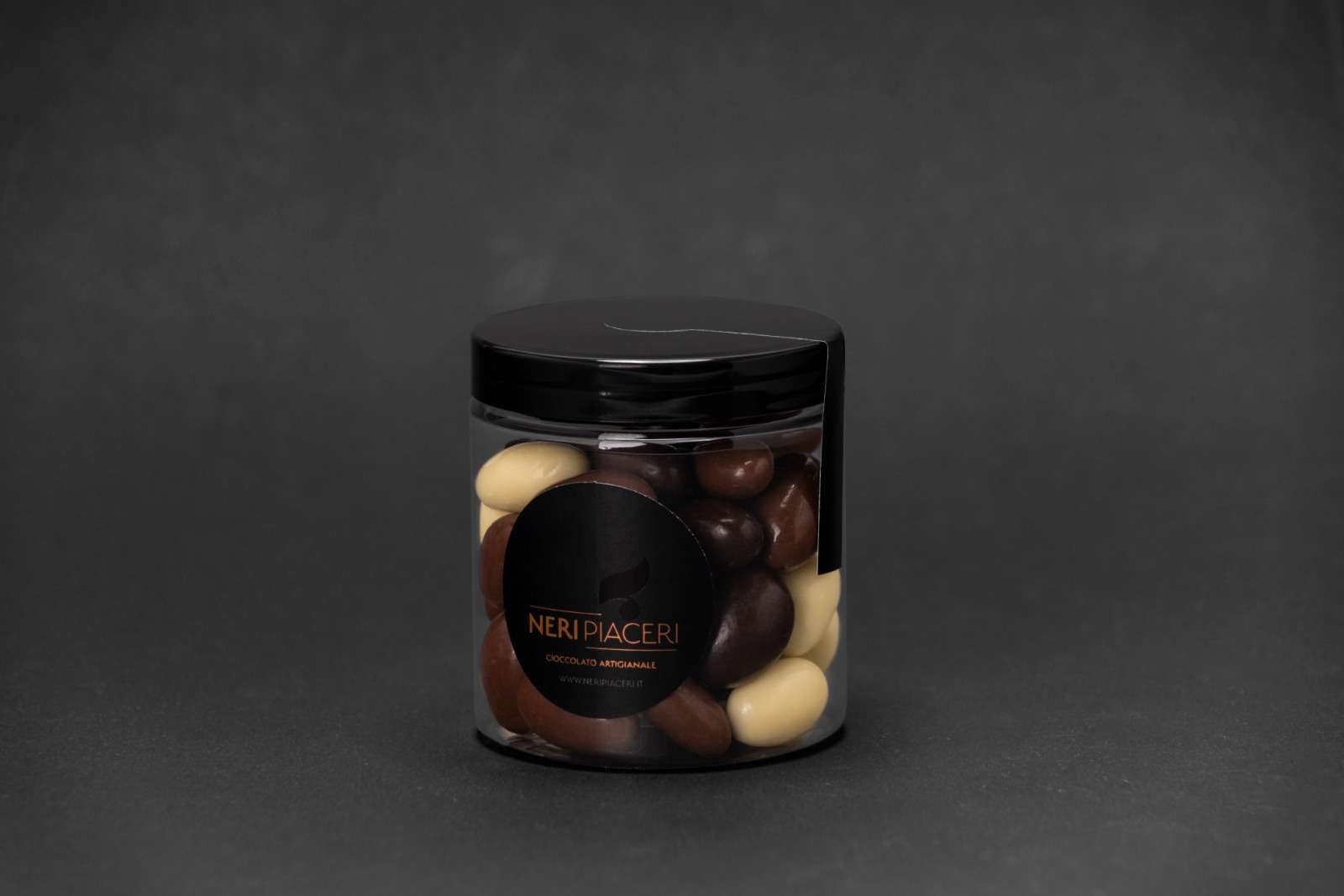  Foto Mandorle Ricoperte di Cioccolato Miste – 160 g