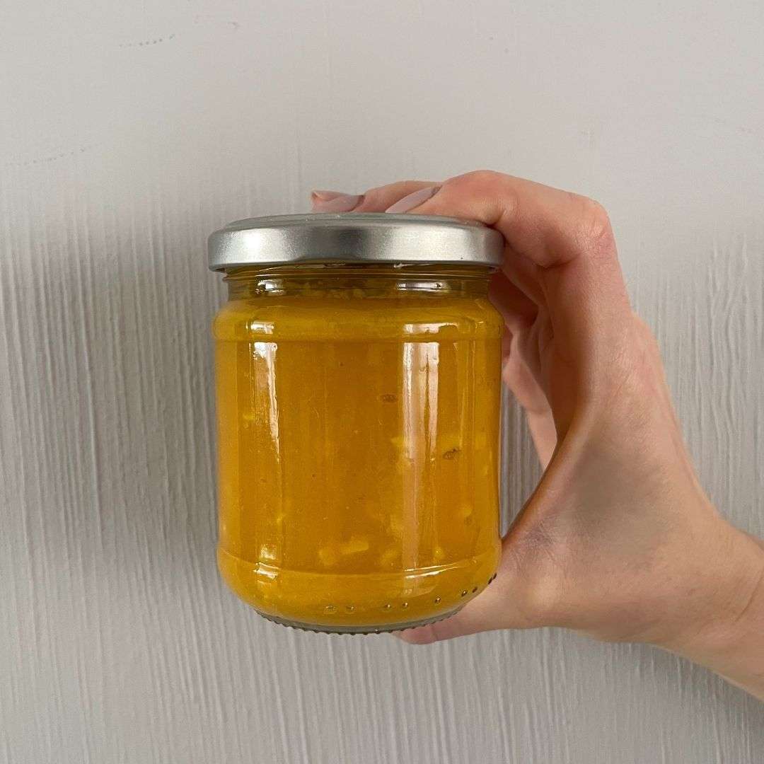  Foto Pesto zucca, curcuma e mandorle - 185 g