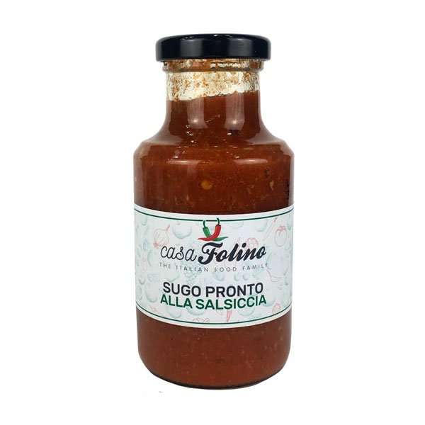  Foto Sugo con Salsiccia Calabrese - 250 ml