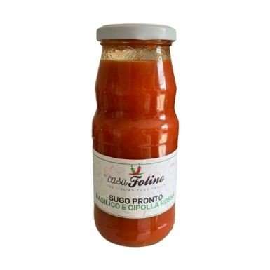  Foto Sugo Pronto Basilico e Cipolla Rossa 290gr