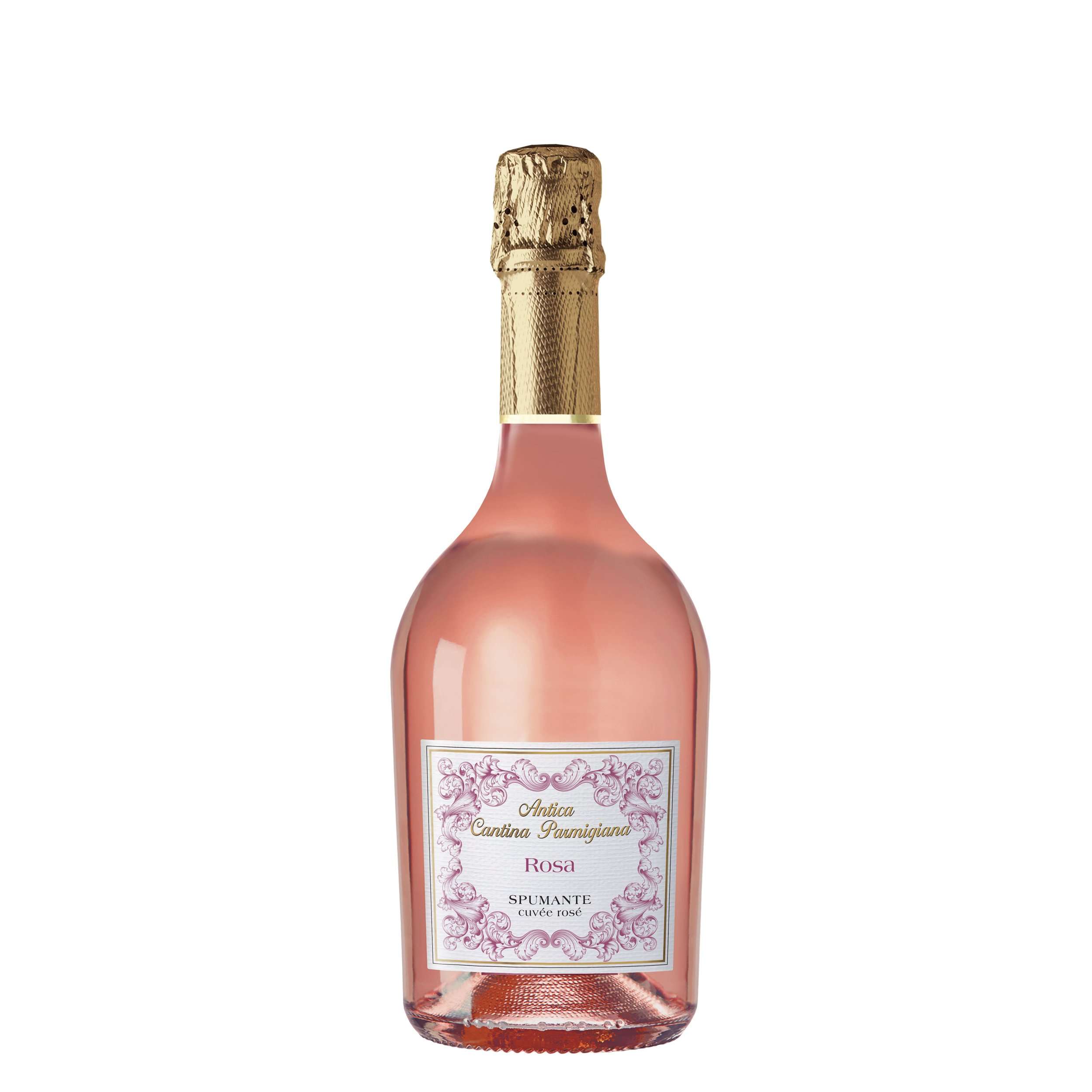  Foto Rosa Spumante Cuvée Rosé - Antica Cantina Parmigiana - 0,75 l