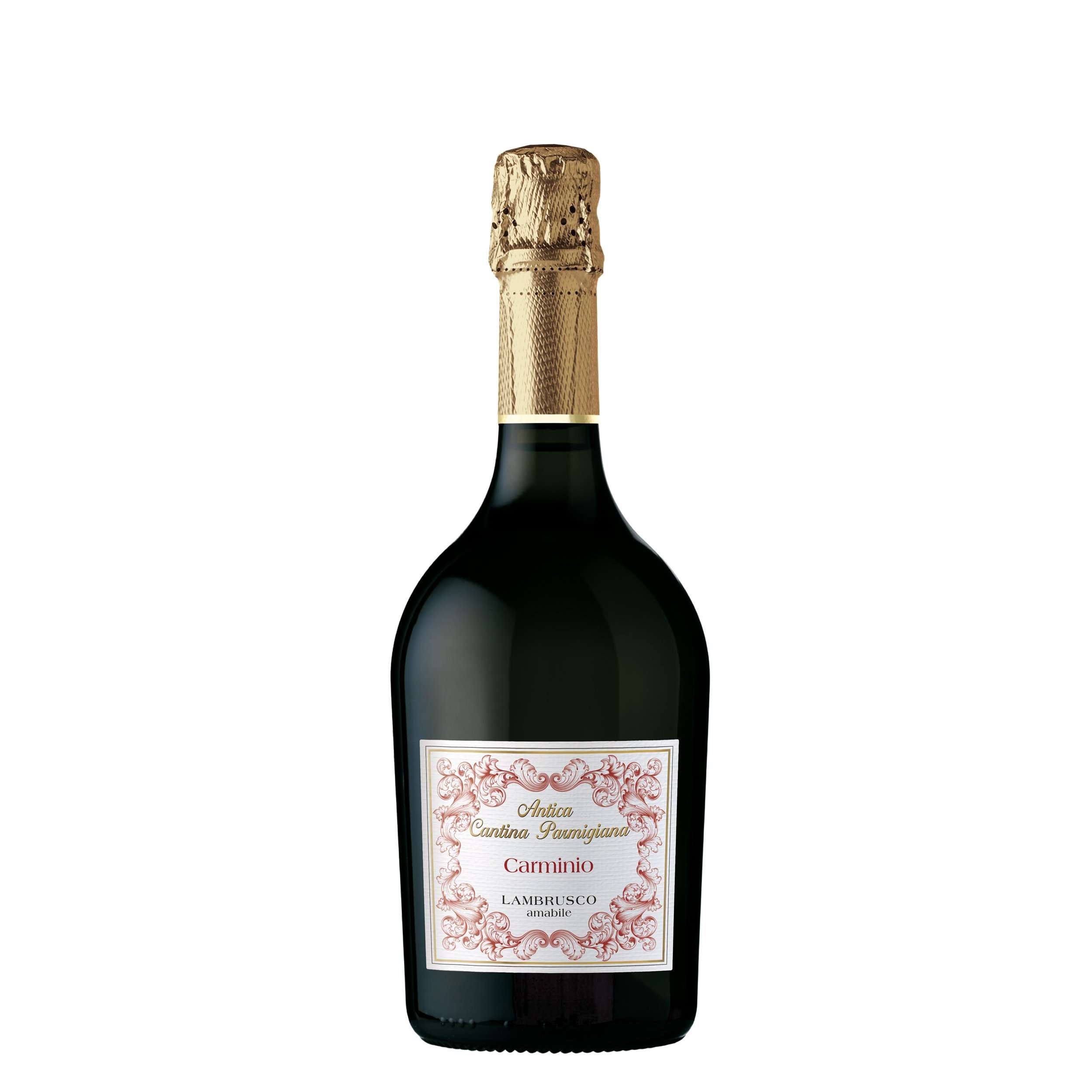  Foto Carminio Lambrusco Amabile - Antica Cantina Parmigiana – 0,75 l