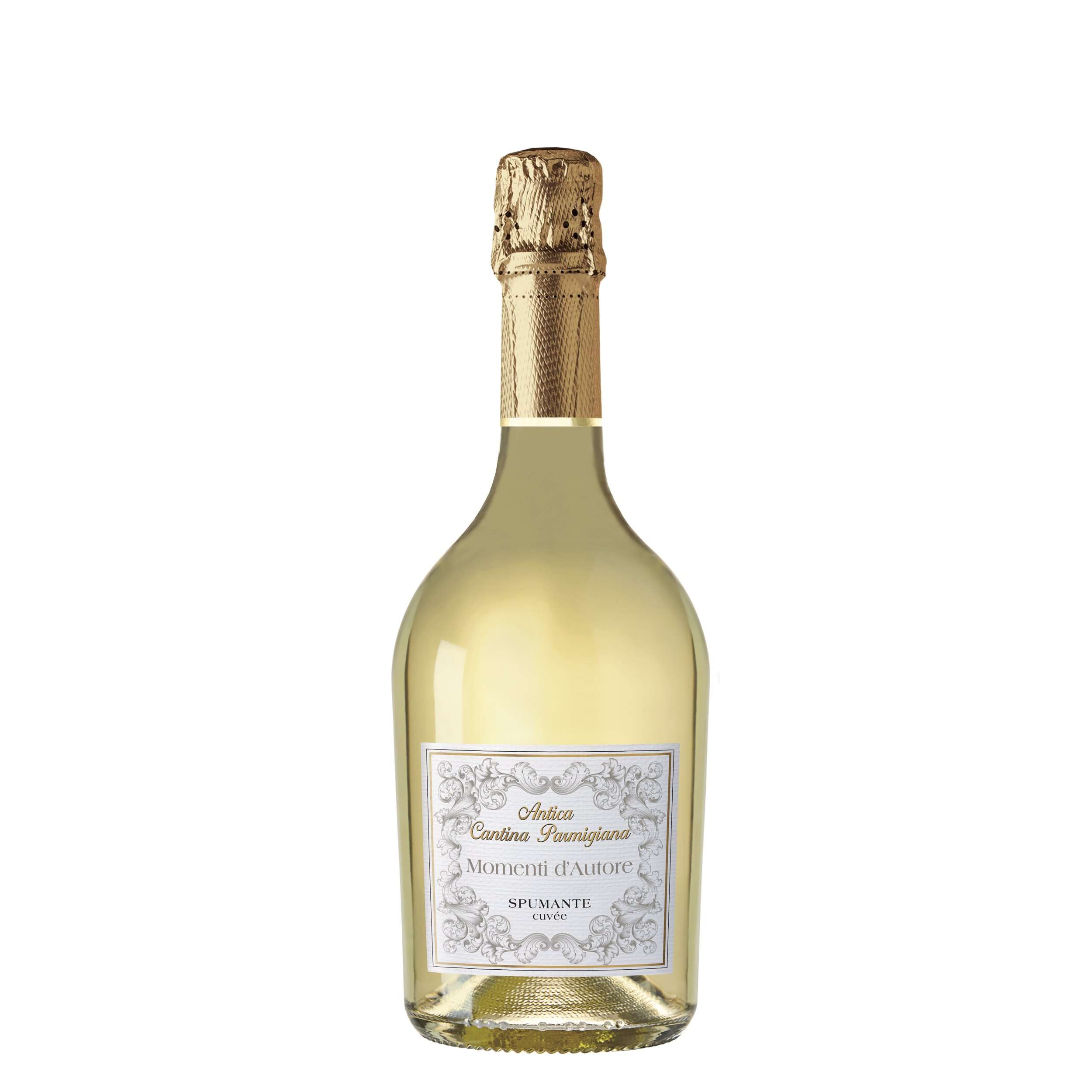  Foto Momenti d'Autore Spumante Cuvèe - Antica Cantina Parmigiana - 0,75 l