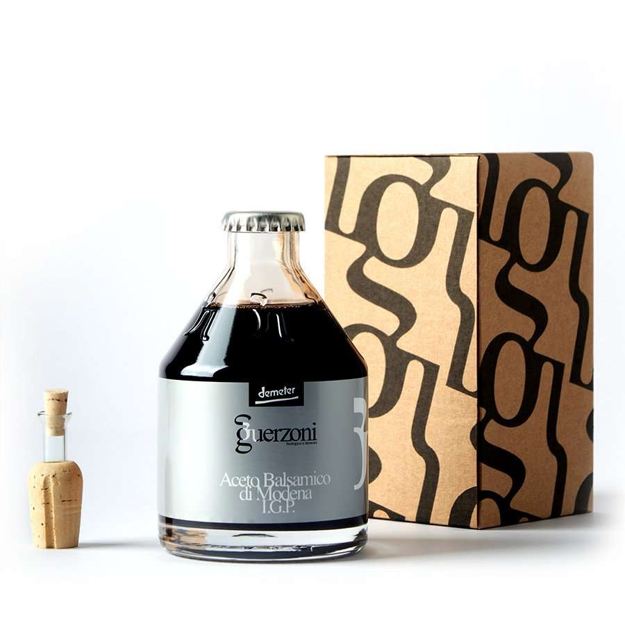  Foto Aceto Balsamico di Modena IGP BIO - Serie Argento - 250-ml
